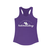 As A Specimen Yes I'm Intimidating Women's Ideal Racerback Tank