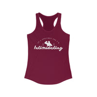 As A Specimen Yes I'm Intimidating Women's Ideal Racerback Tank