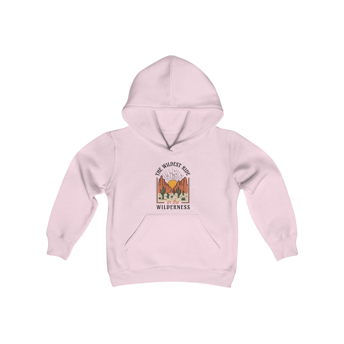 The Wildest Ride In The Wilderness Gildan Youth Heavy Blend Hooded Sweatshirt