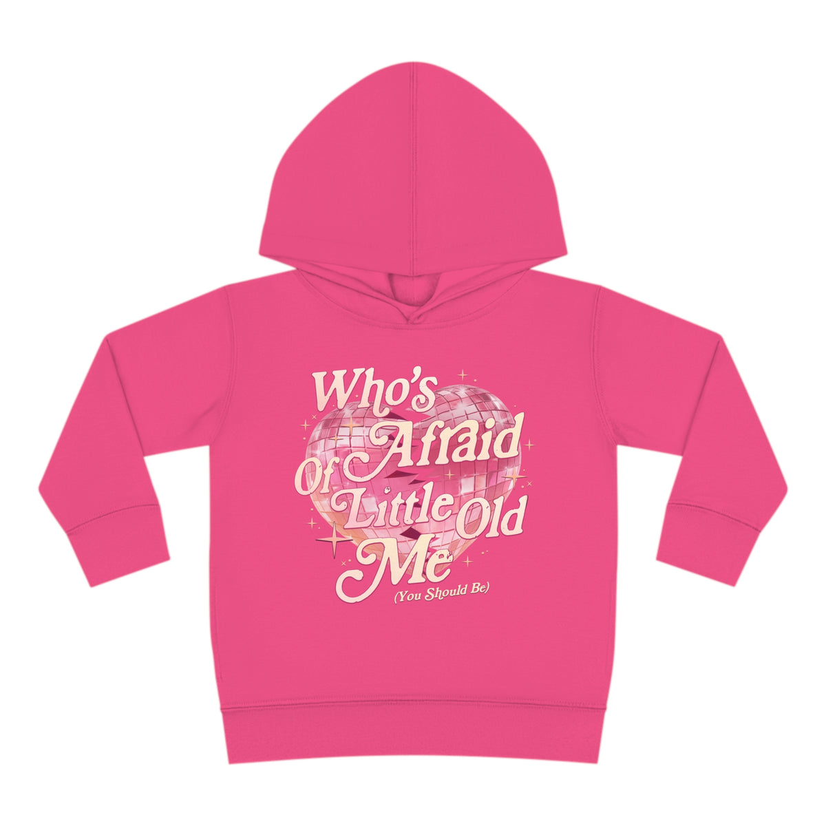 Who's Afraid Of Little Old Me Toddler Pullover Rabbit Skins Fleece Hoodie