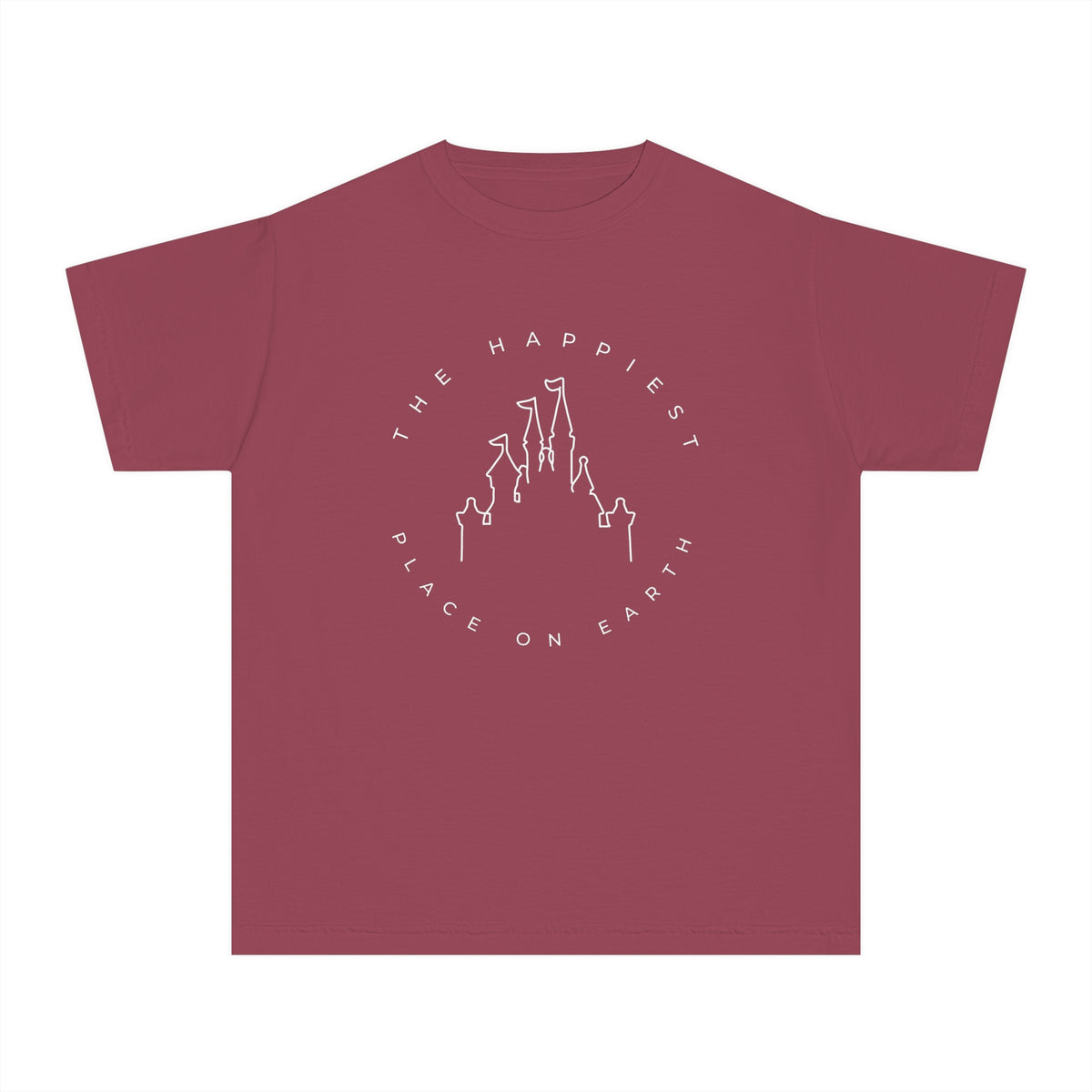 Happiest Place On Earth Comfort Colors Youth Midweight Tee