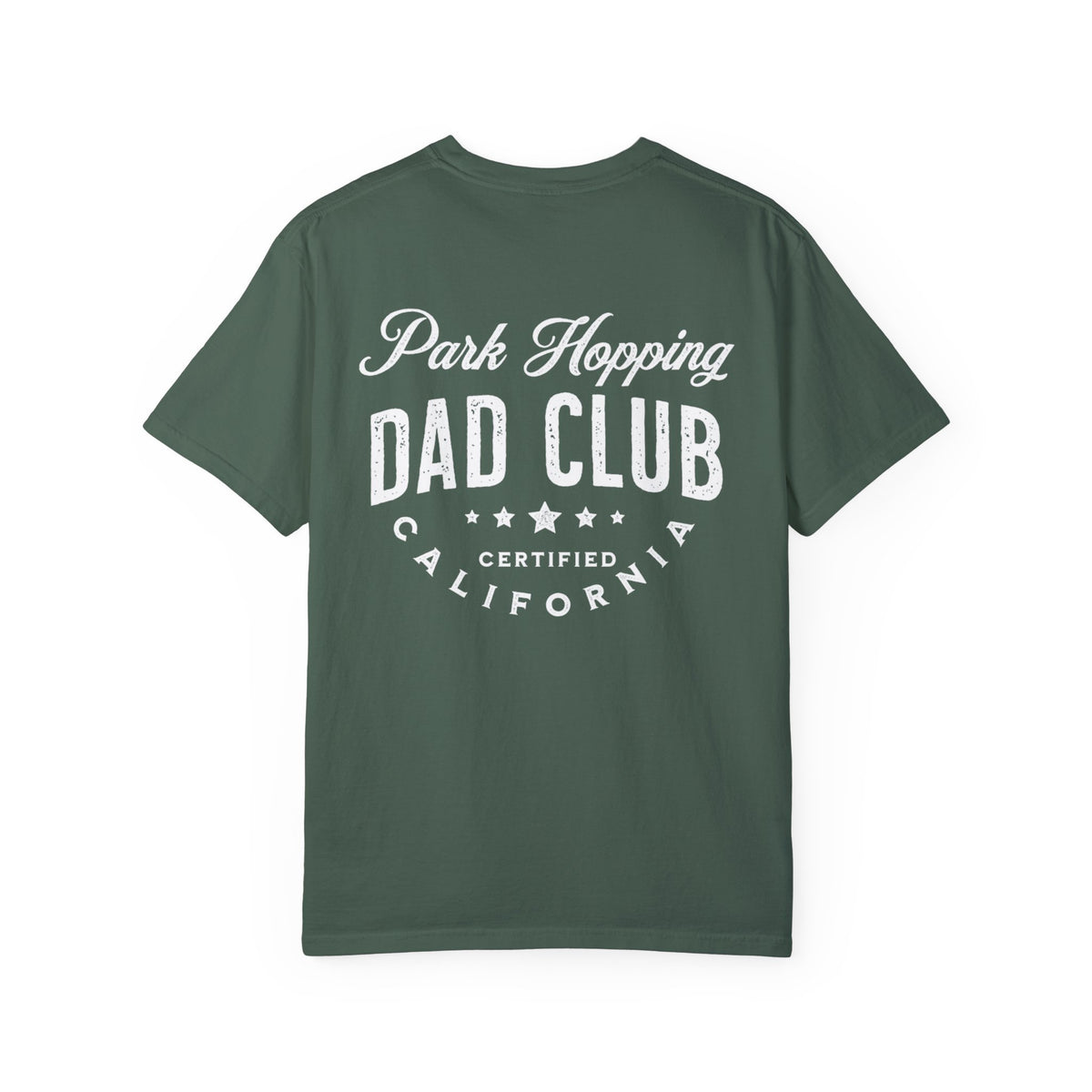 Park Hopping Dad Club Comfort Colors Unisex Garment-Dyed T-shirt