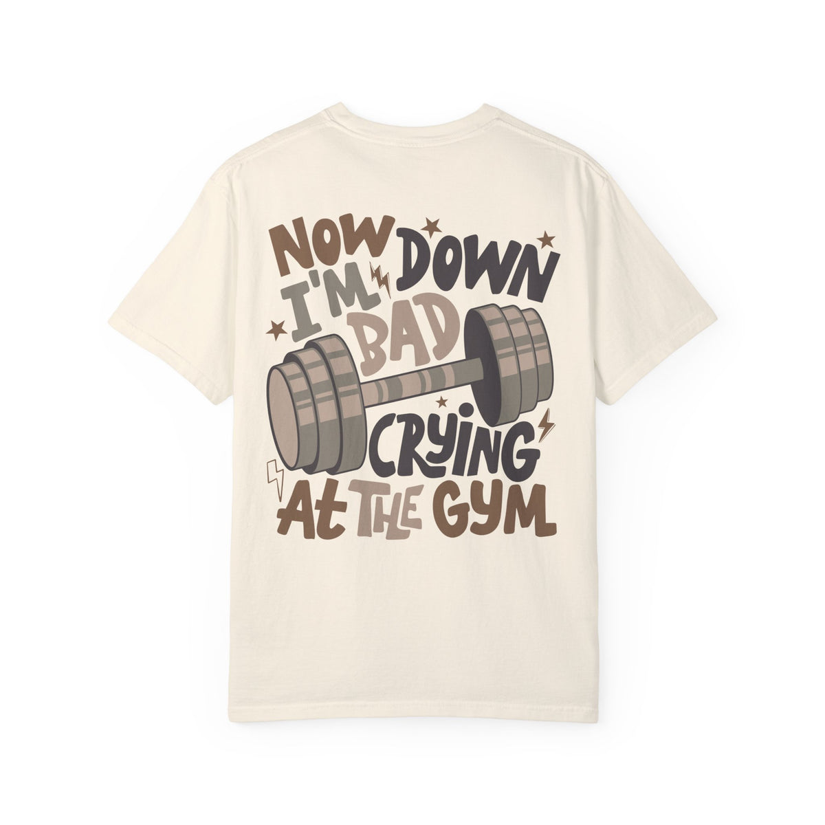 Down Bad Crying at the Gym Comfort Colors Unisex Garment-Dyed T-shirt