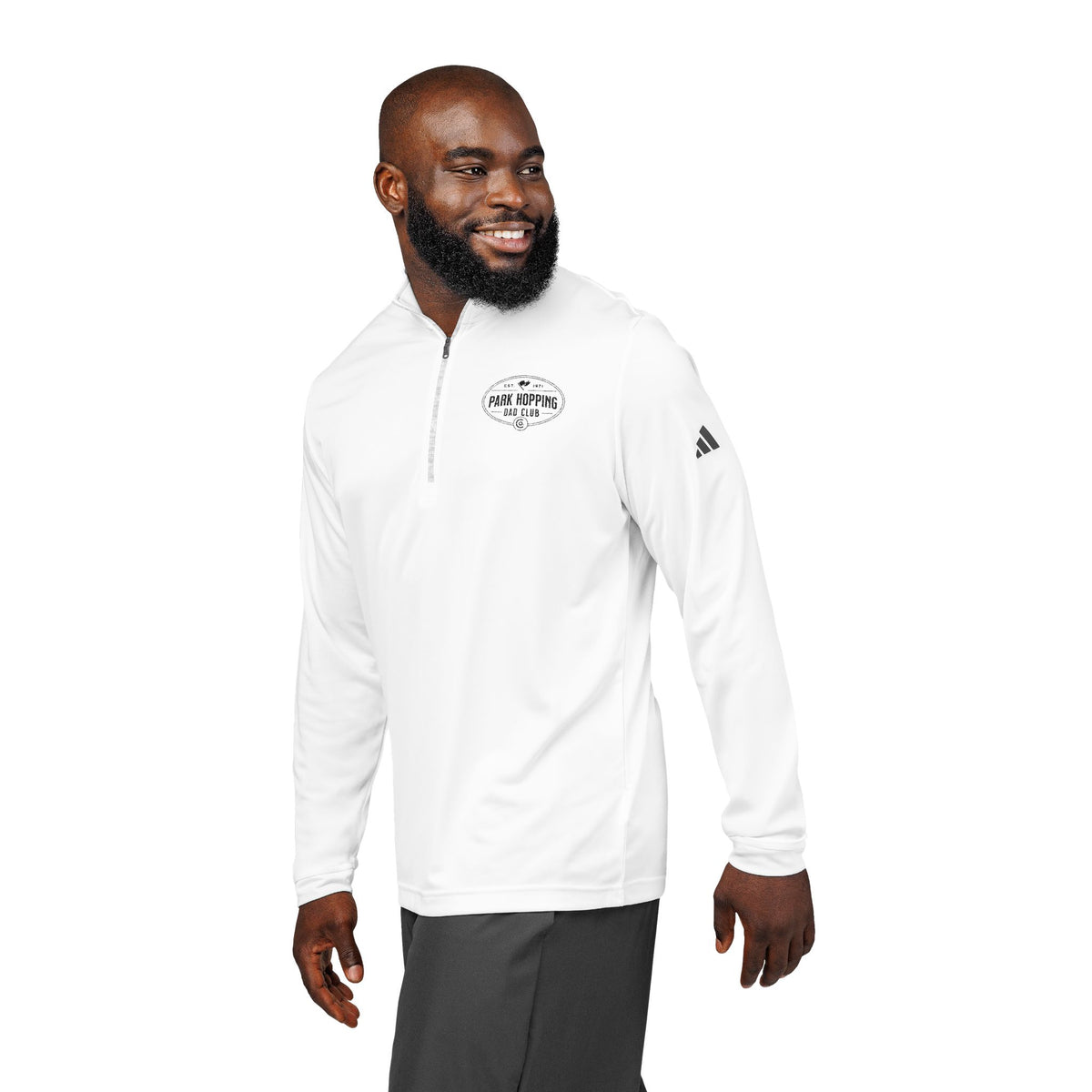 Park Hopping Dad Club Adidas® Quarter-Zip Pullover