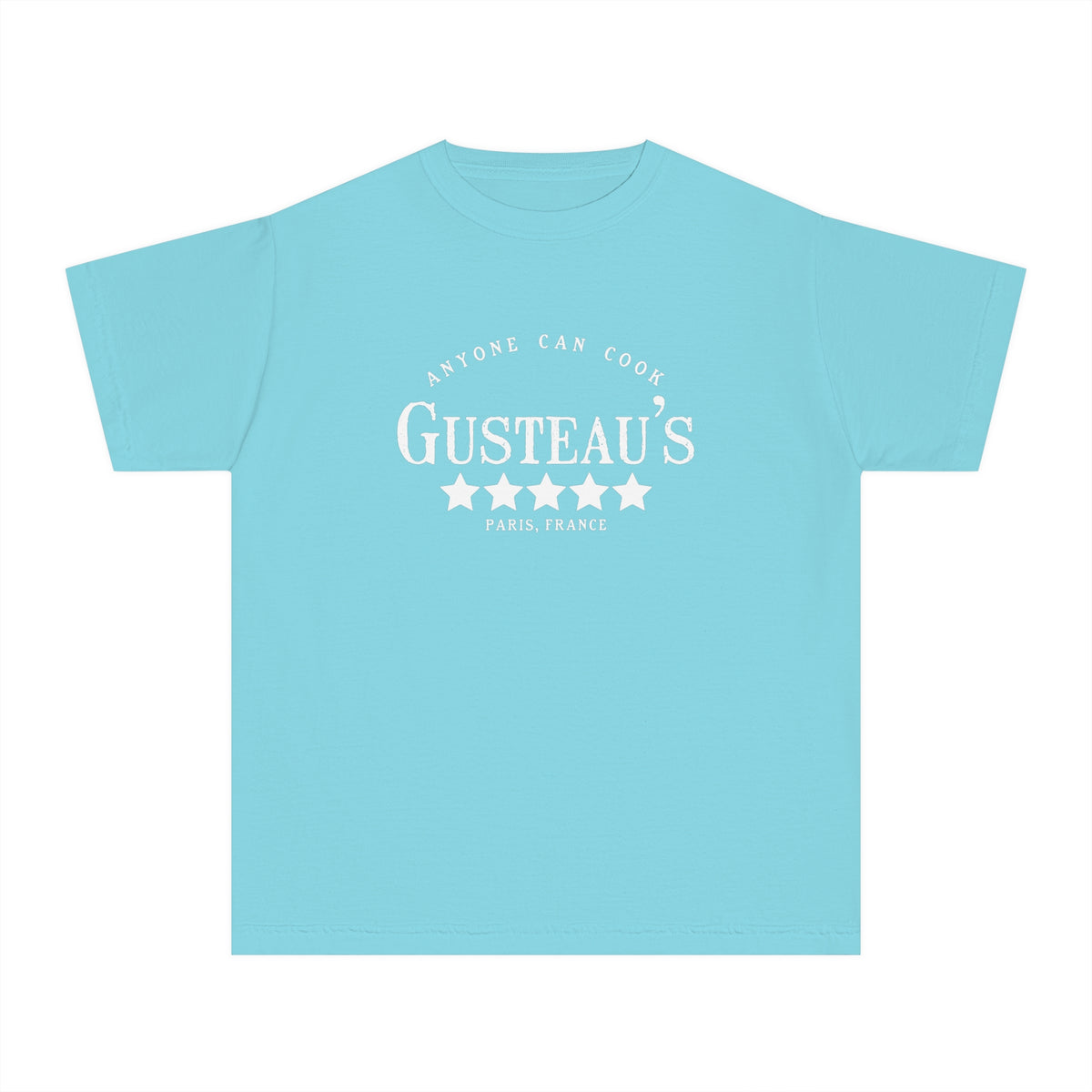 Gusteau’s Anyone Can Cook Comfort Colors Youth Midweight Tee