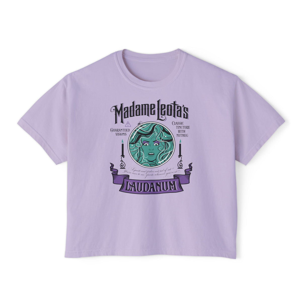 Madame Leota's Laudanum Comfort Colors Women's Boxy Tee