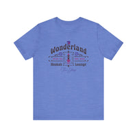 Wonderland Hookah Lounge Bella Canvas Unisex Jersey Short Sleeve Tee