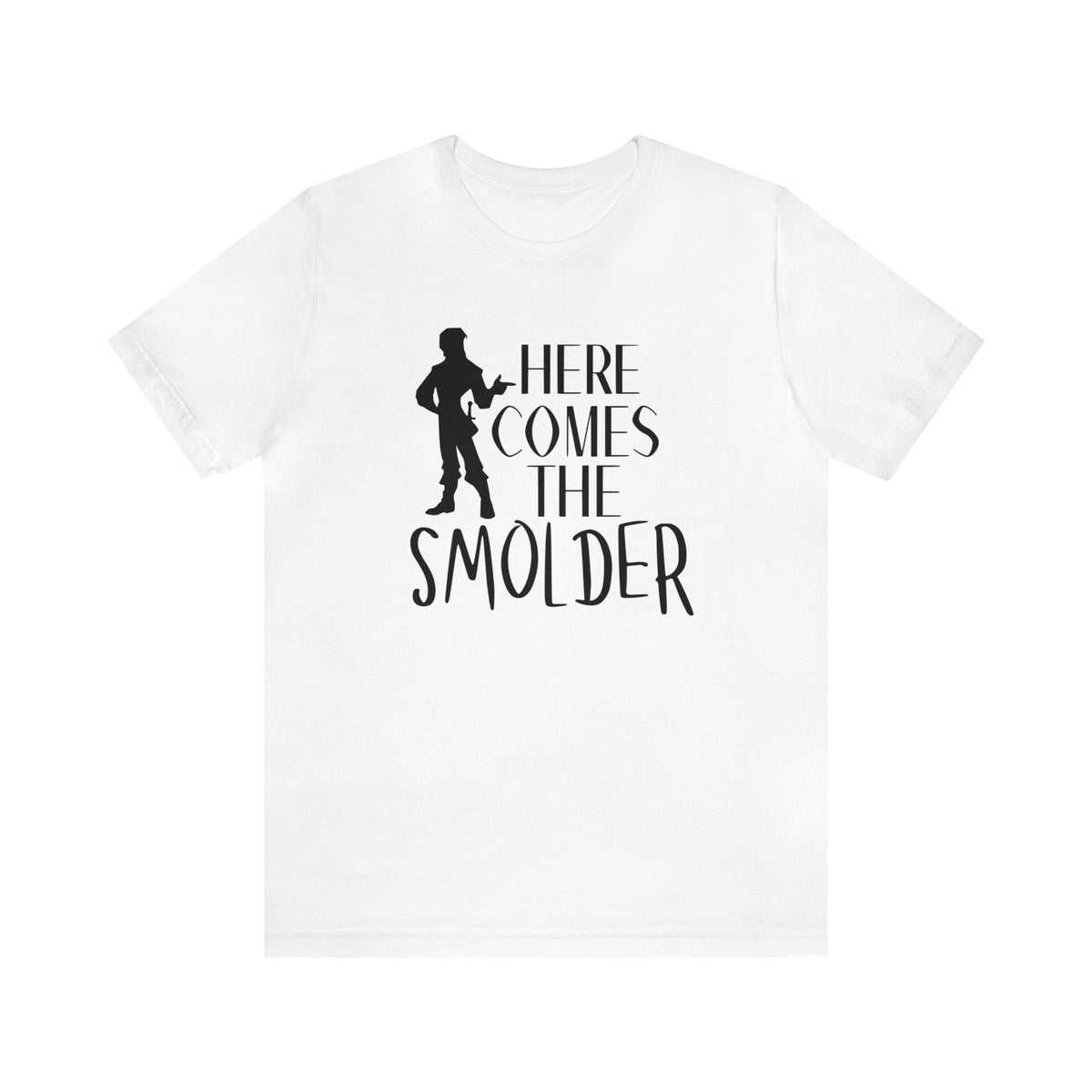 Here Comes The Smolder Bella Canvas Unisex Jersey Short Sleeve Tee