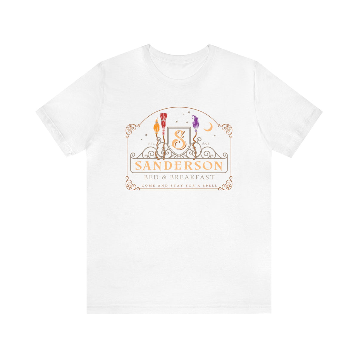 Sanderson Bed And Breakfast Bella Canvas Unisex Jersey Short Sleeve Tee