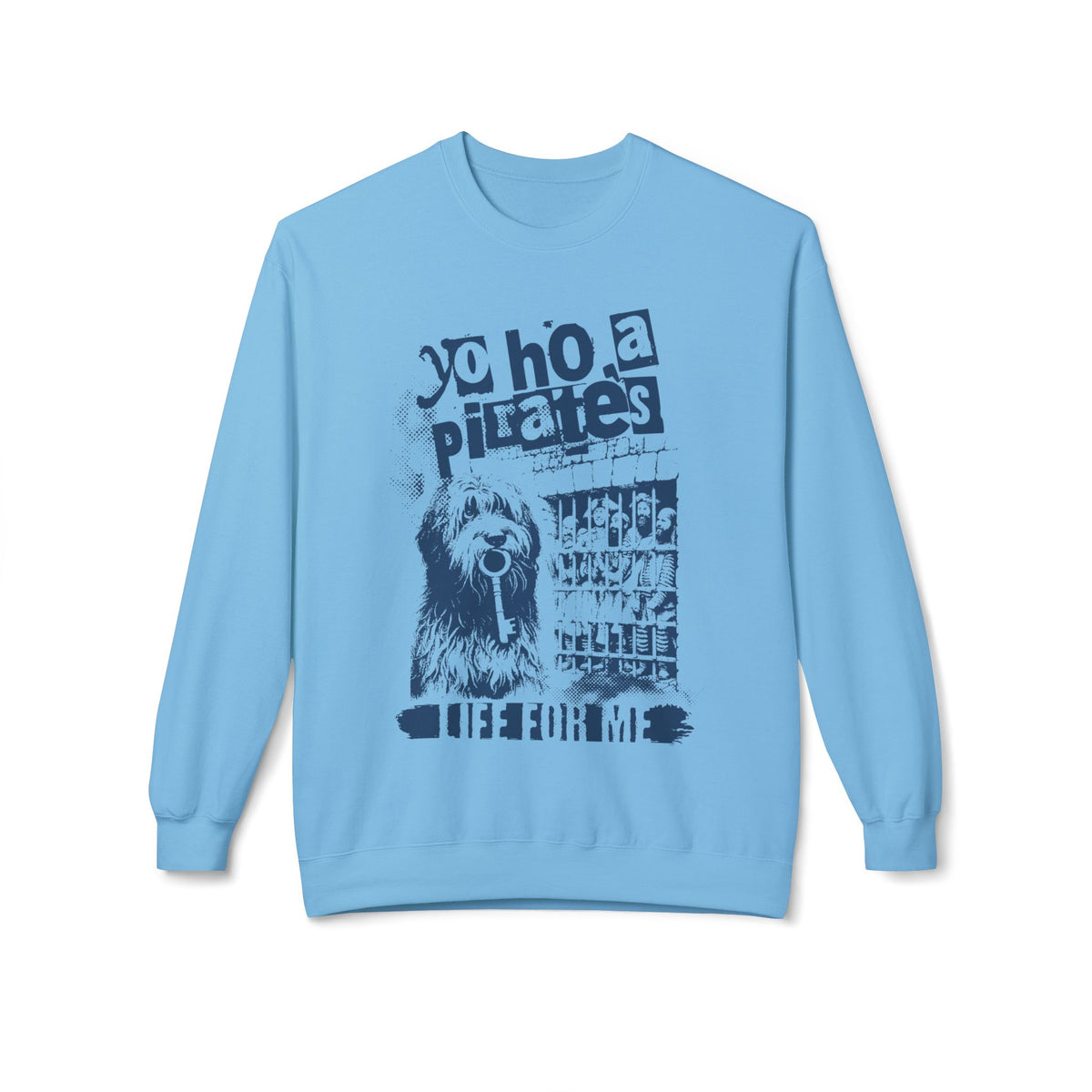 Yo Ho A Pirate's Life for Me Gildan Unisex Softstyle® Crewneck Sweatshirt