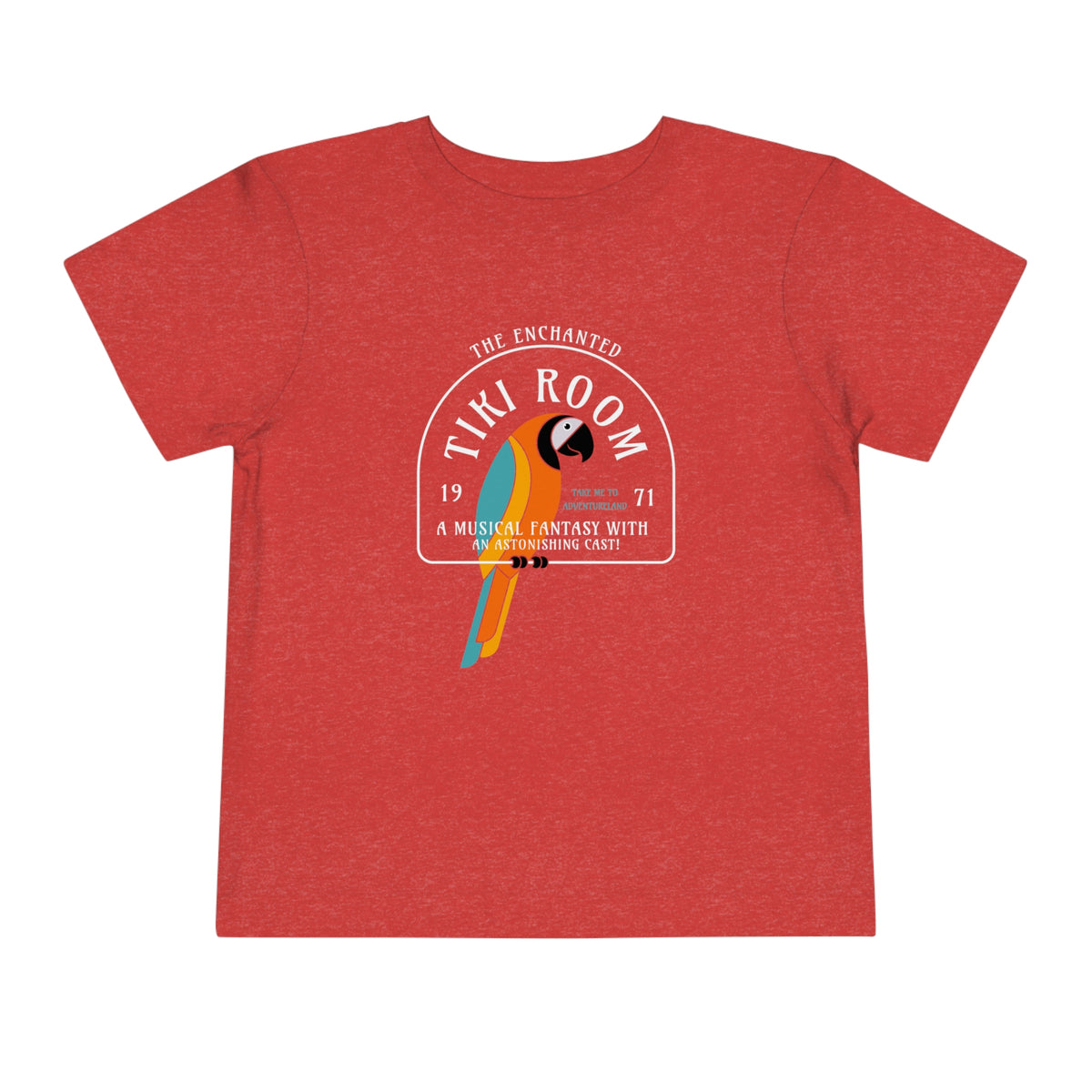 Enchanted Tiki Room Bella Canvas Toddler Short Sleeve Tee