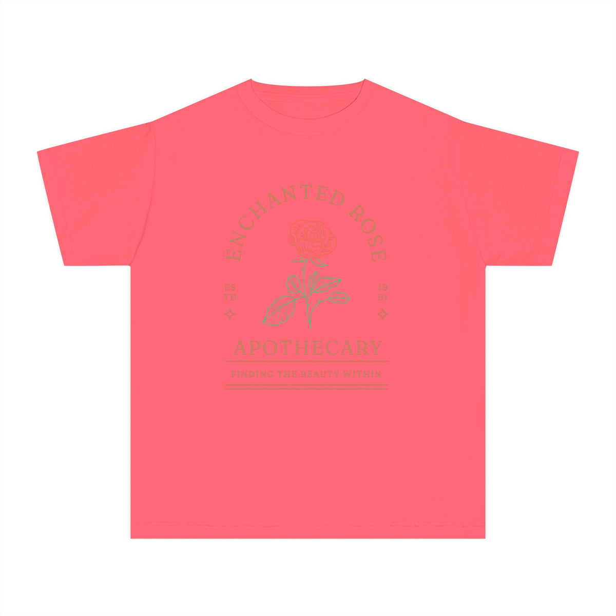 Enchanted Rose Apothecary Comfort Colors Youth Midweight Tee