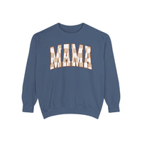 Checkered Mama Unisex Garment-Dyed Sweatshirt