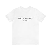 Main Street USA Bella Canvas Unisex Jersey Short Sleeve Tee