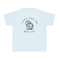 They See Me Rollin' Comfort Colors Youth Midweight Tee