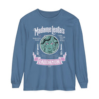 Madame Leota’s Laudanum Teal Comfort Colors Unisex Garment-dyed Long Sleeve T-Shirt