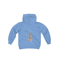 Triton's Mermaid Security Gildan Youth Heavy Blend Hooded Sweatshirt