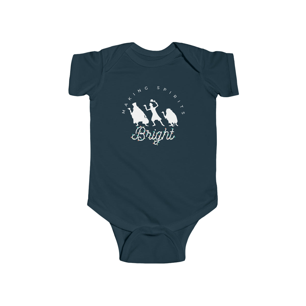 Making Spirits Bright Rabbit Skins Infant Fine Jersey Bodysuit