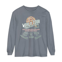 World Tour Comfort Colors Unisex Garment-dyed Long Sleeve T-Shirt
