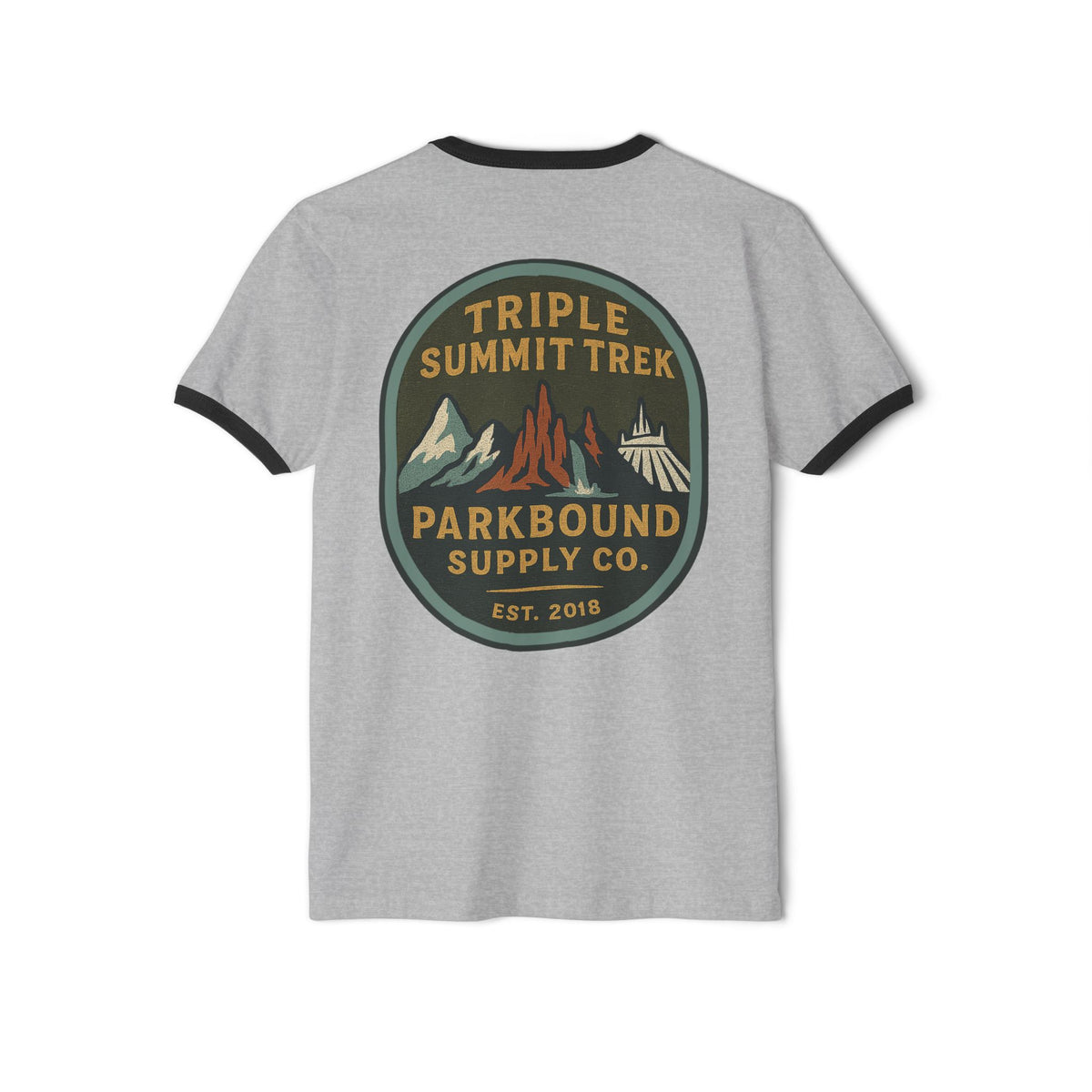 Triple Summit Trek Ringer Tee