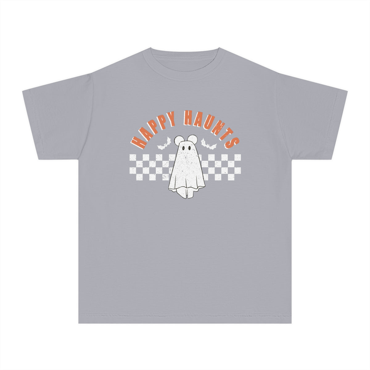 Happy Haunts Comfort Colors Youth Midweight Tee