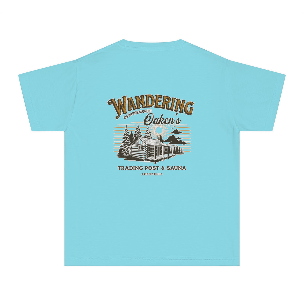 Wandering Oaken’s Trading Post Comfort Colors Youth Midweight Tee