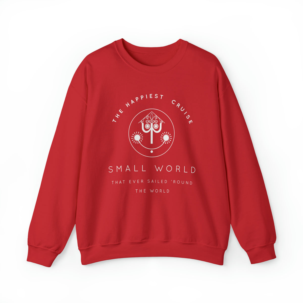 The Happiest Cruise Gildan Unisex Heavy Blend™ Crewneck Sweatshirt