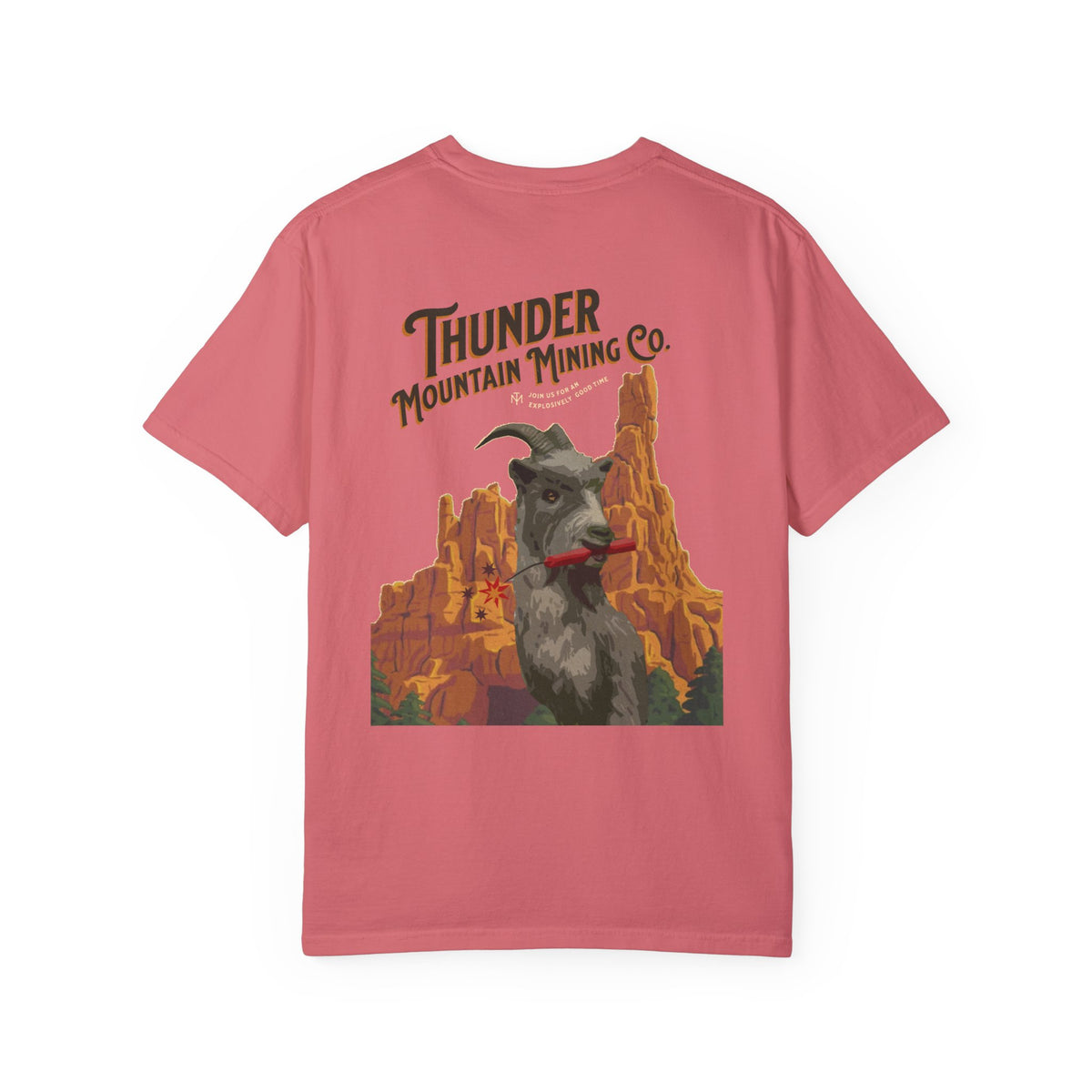 Thunder Mountain Mining Co. Comfort Colors Unisex Garment-Dyed T-shirt