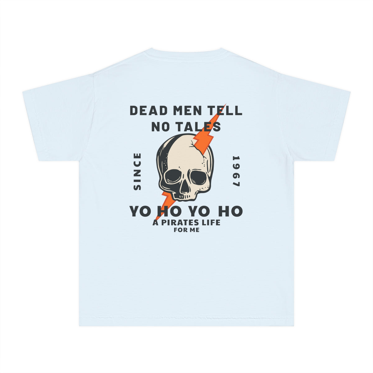Dead Men Tell No Tales Comfort Colors Youth Midweight Tee