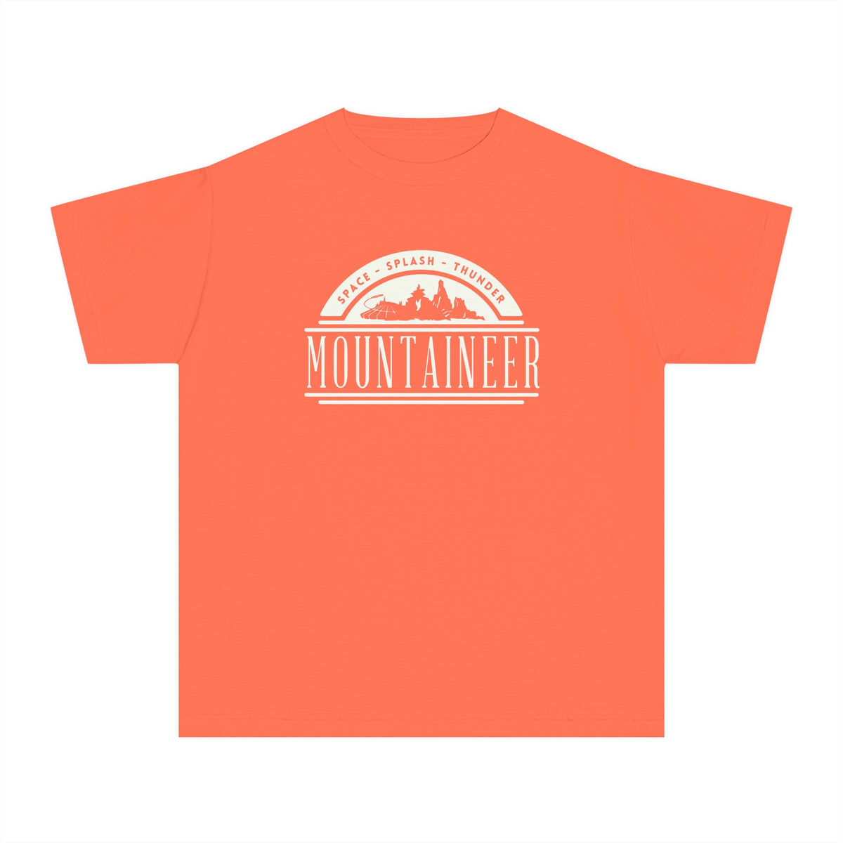 Mountaineer Comfort Colors Youth Midweight Tee