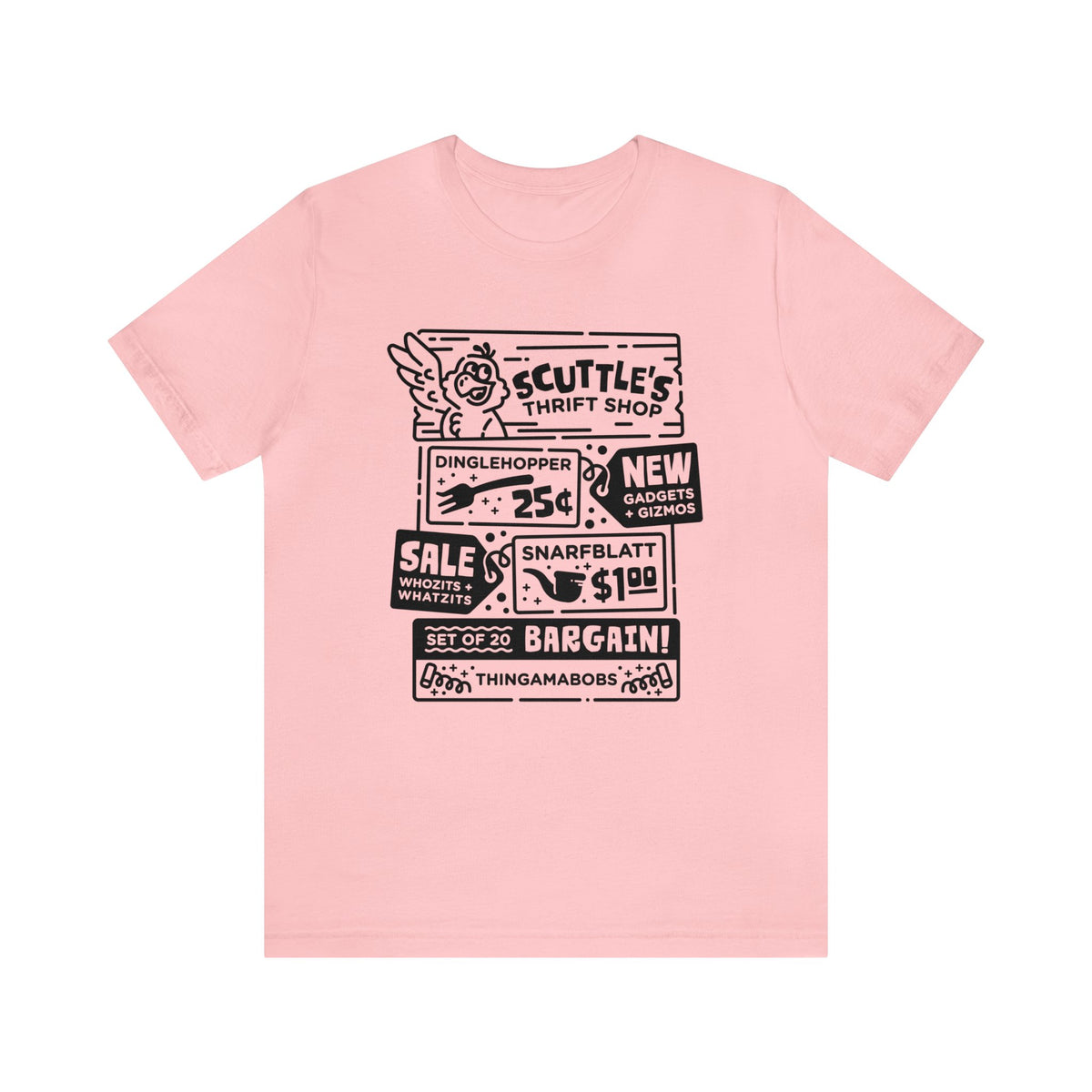 Scuttle’s Thrift Shop Bella Canvas Unisex Jersey Short Sleeve Tee
