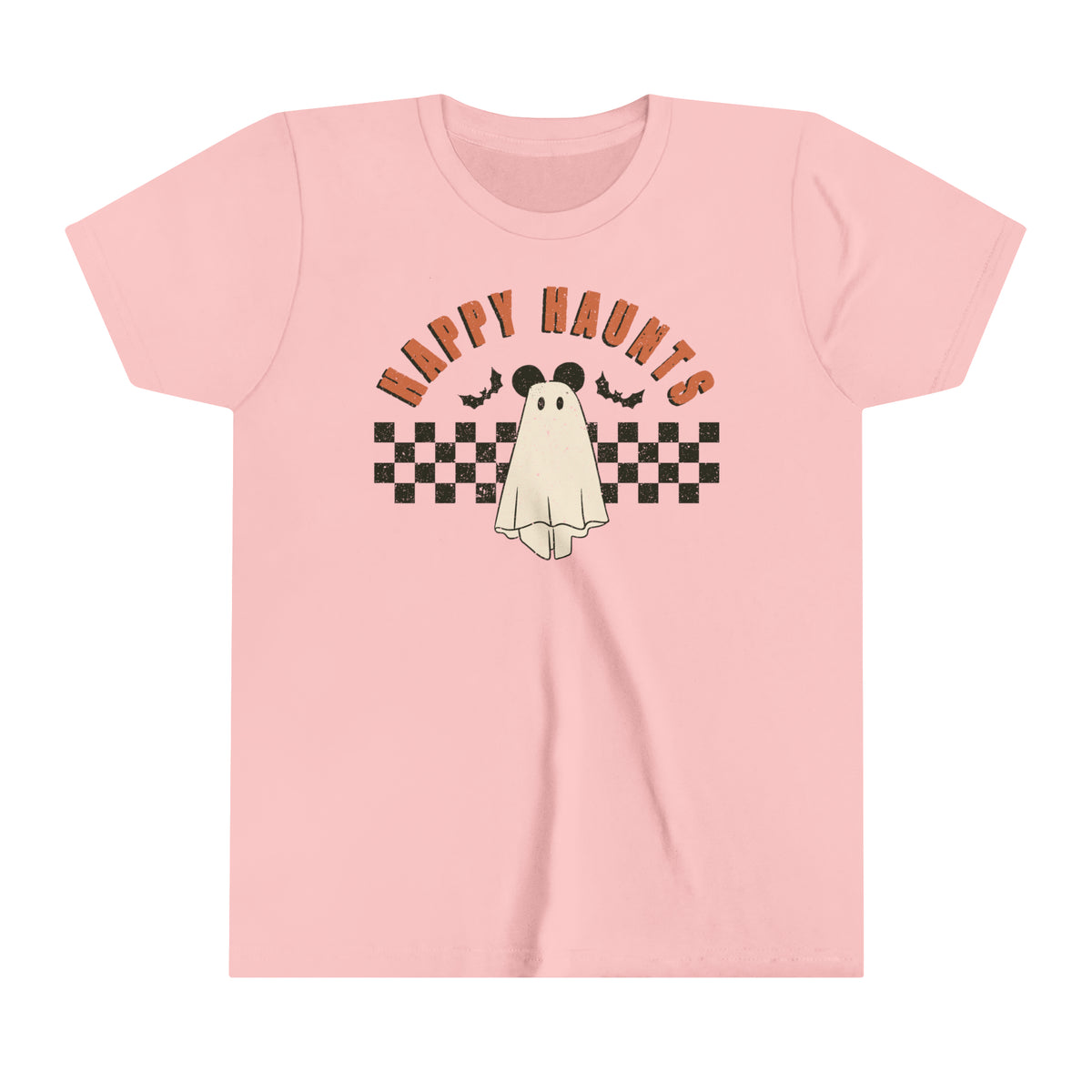 Happy Haunts Bella Canvas Youth Short Sleeve Tee