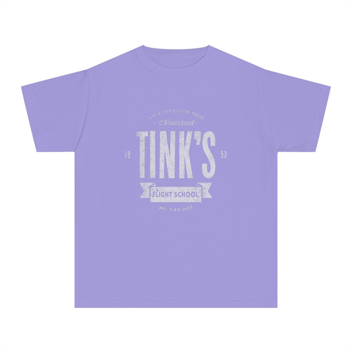 Tink's Flight School Comfort Colors Youth Midweight Tee