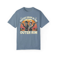 Fastest Draw in the Outer Rim Comfort Colors Unisex Garment-Dyed T-shirt
