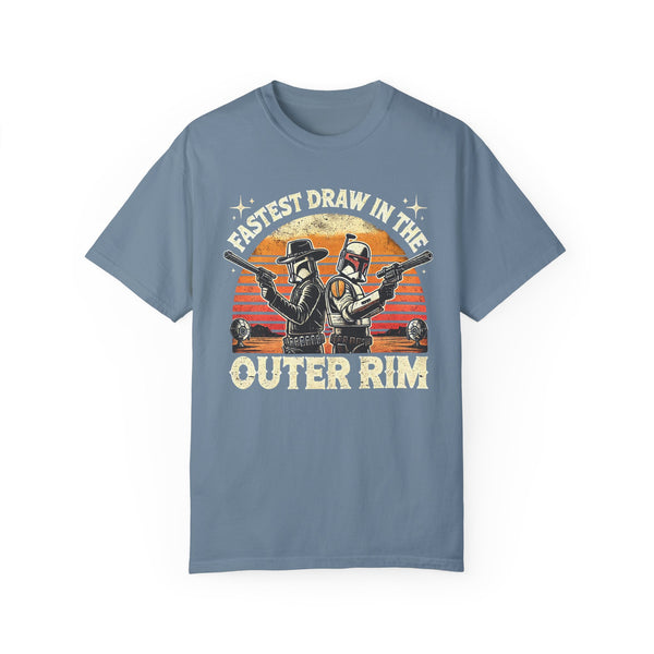 Fastest Draw in the Outer Rim Comfort Colors Unisex Garment-Dyed T-shirt