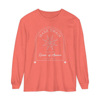 Sailing The Rivers of America Comfort Colors Unisex Garment-dyed Long Sleeve T-Shirt