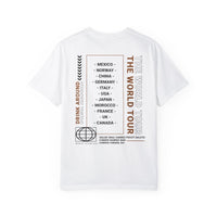 Drink Around The World Tour Comfort Colors Unisex Garment-Dyed T-shirt
