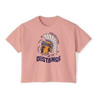 I Can Go The Distance Comfort Colors Women's Boxy Tee