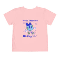 World Showcase Walking Club Bella Canvas Toddler Short Sleeve Tee
