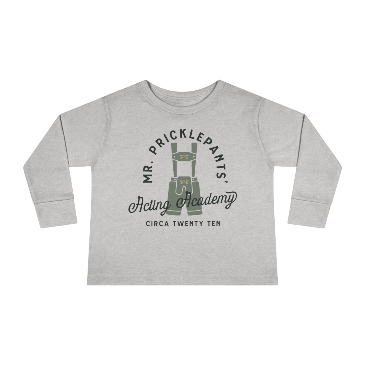 Mr. Pricklepants’ Acting Academy Rabbit Skins Toddler Long Sleeve Tee
