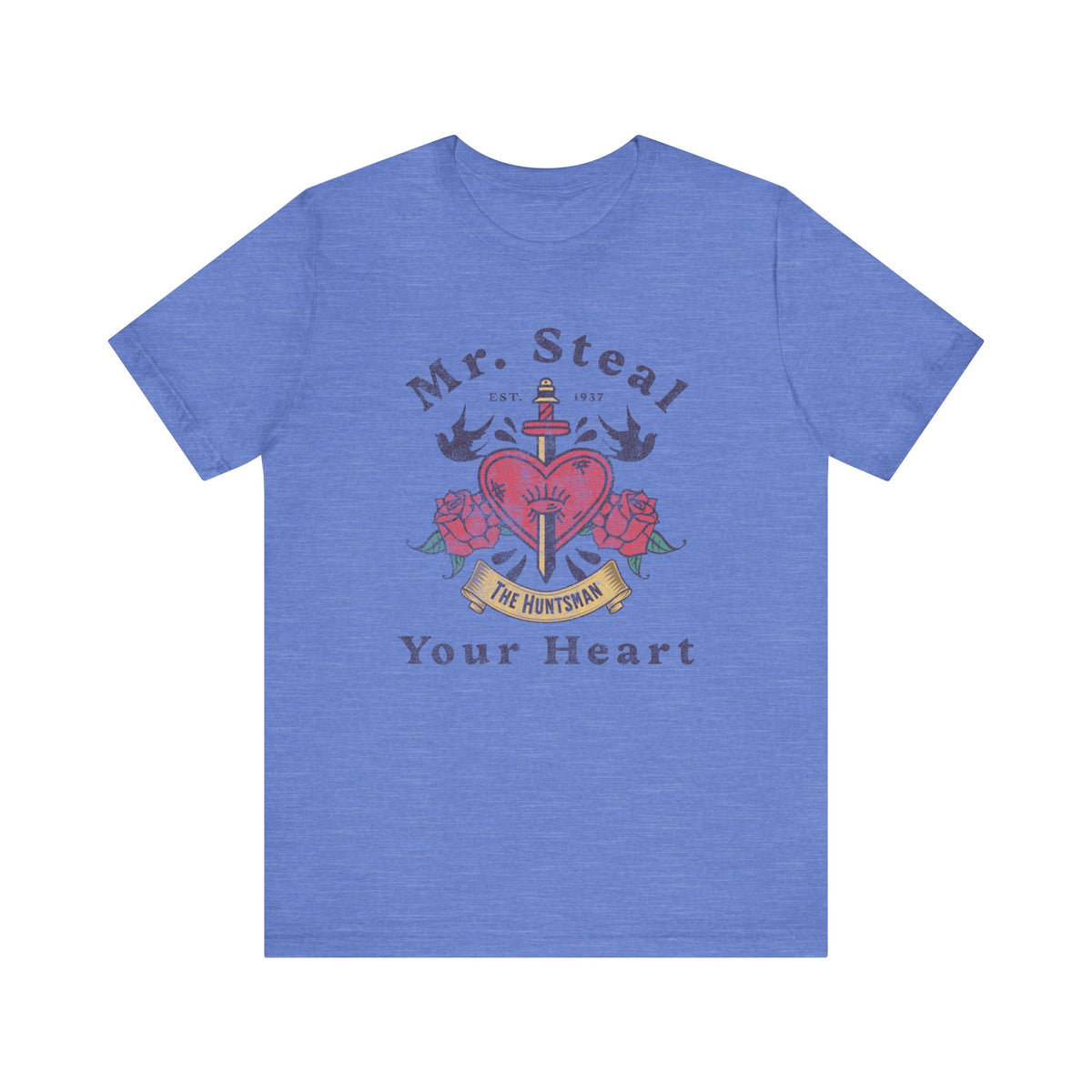 Mr. Steal Your Heart Bella Canvas Unisex Jersey Short Sleeve Tee