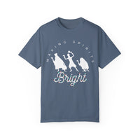 Making Spirits Bright Comfort Colors Unisex Garment-Dyed T-shirt