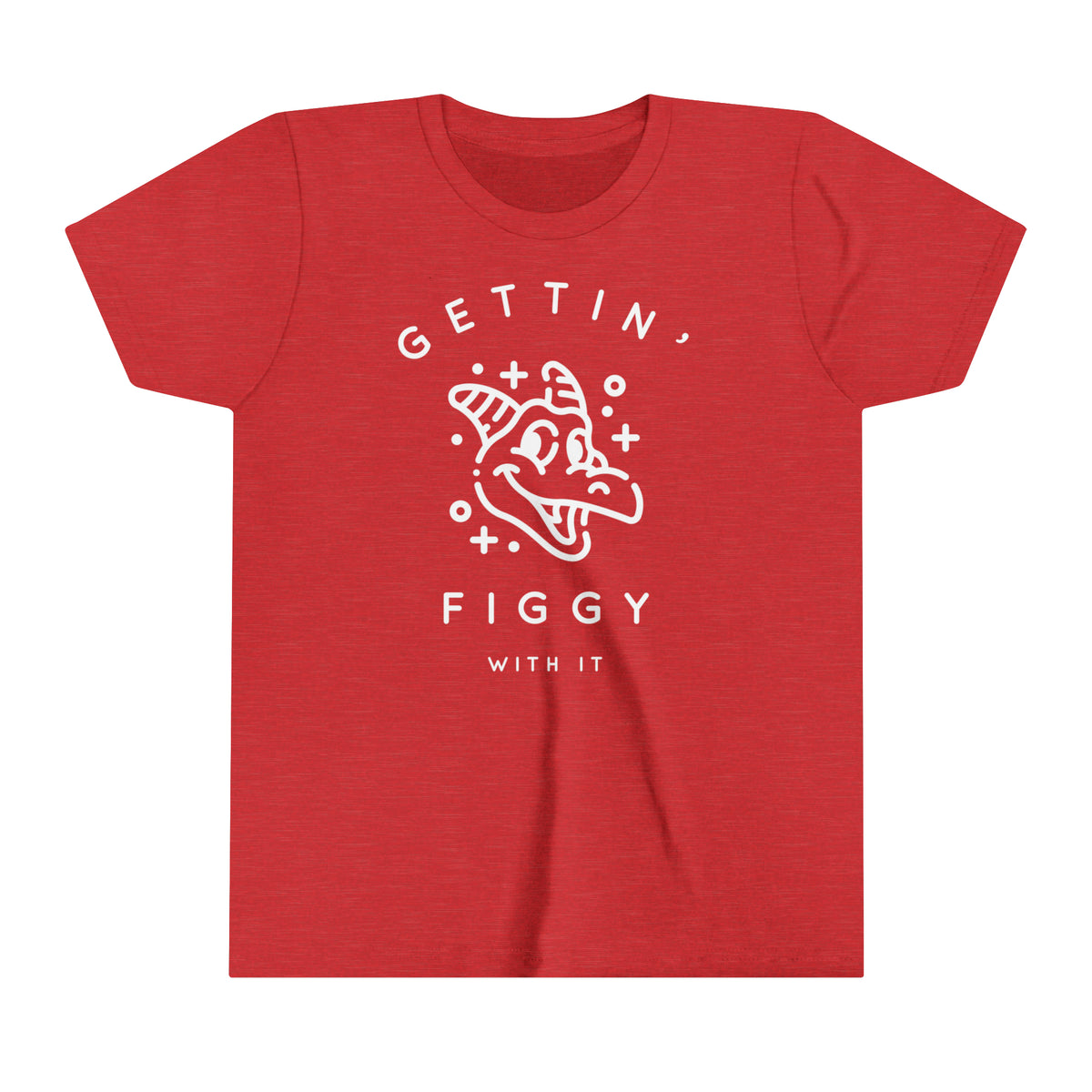 Gettin' Figgy With It Bella Canvas Youth Short Sleeve Tee