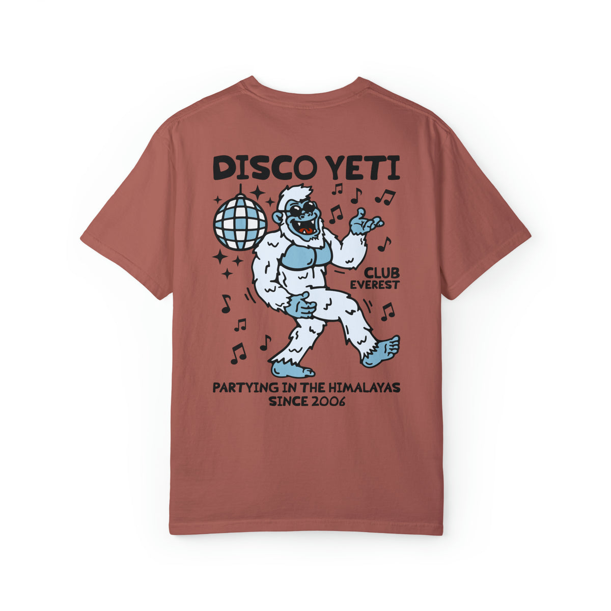 Disco Yeti Comfort Colors Unisex Garment-Dyed T-shirt