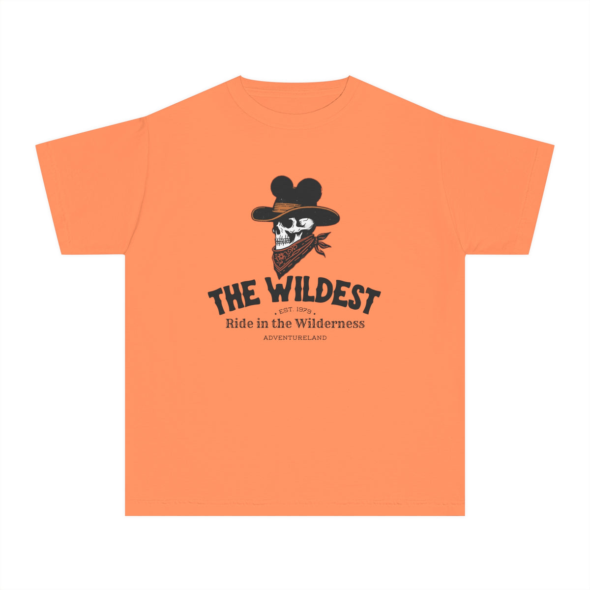 The Wildest Ride in the Wilderness Comfort Colors Youth Midweight Tee