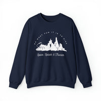 Oh What Fun It Is To Ride Gildan Unisex Heavy Blend™ Crewneck Sweatshirt