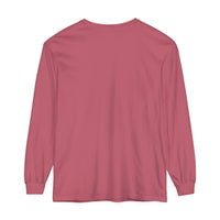Spooky Scary Skeletons Comfort Colors Unisex Garment-dyed Long Sleeve T-Shirt