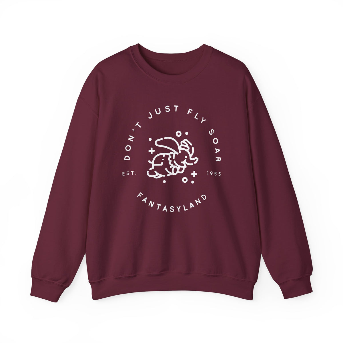 Don't Just Fly, Soar Gildan Unisex Heavy Blend™ Crewneck Sweatshirt
