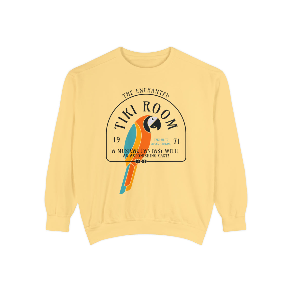 Enchanted Tiki Room Comfort Colors Unisex Garment-Dyed Sweatshirt