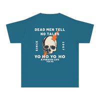 Dead Men Tell No Tales Comfort Colors Youth Midweight Tee